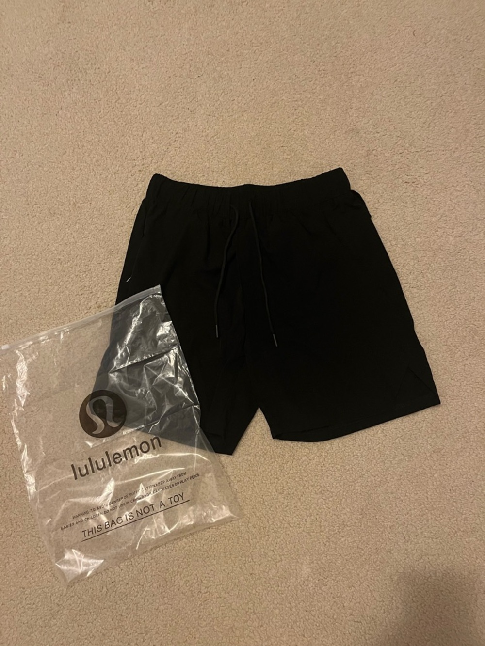 lululemon Men's Black Athletic Shorts
